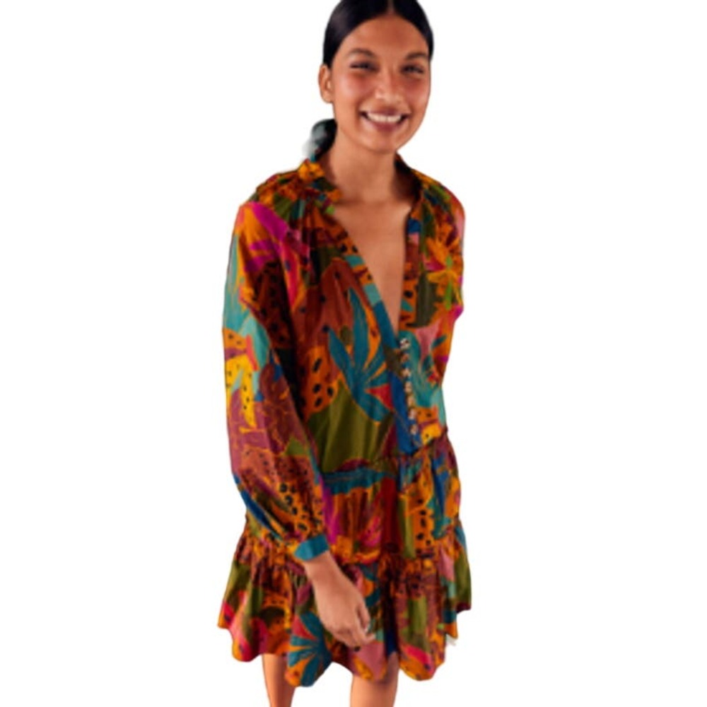Colorful Midi Dress